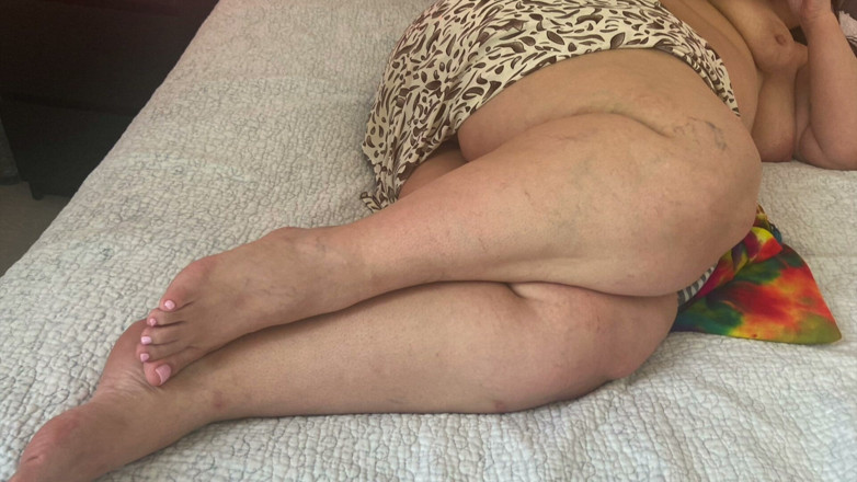 Daddykane: Thick Busty Stepmother Wet Pussy and Ass Close up Submissive...