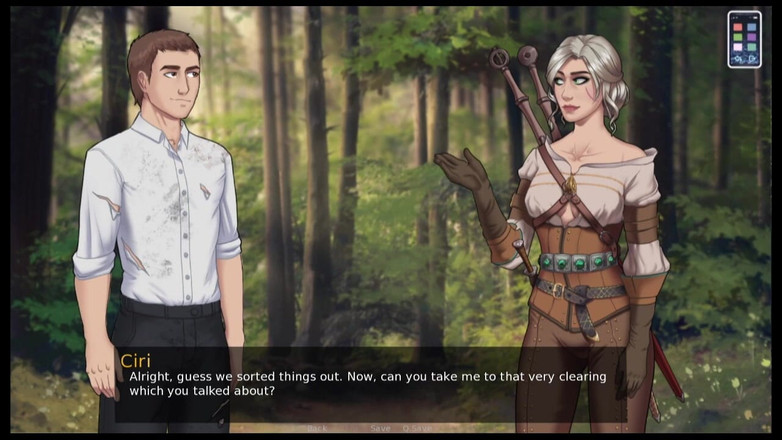 Lana Game plays: 肮脏的幻想 #04 - 性感的金发女郎 ciri