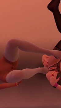Lesbian Foot Fucking