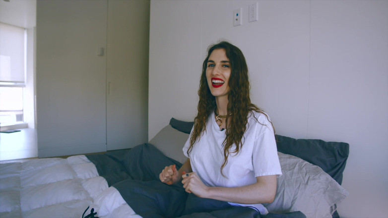 Piper Blush: Crotchless Panties