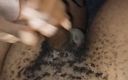 Kenyandick: Hairy Kenyan Twink Vigorously Stroking His Hard Dick. Part 2