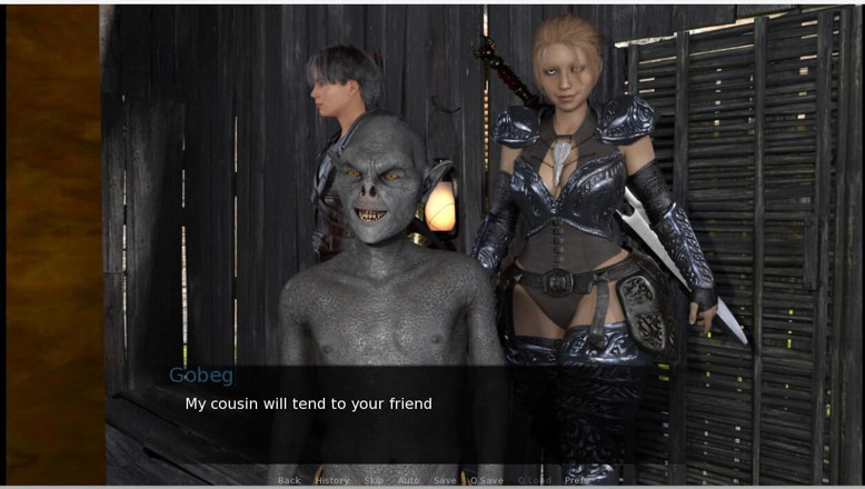 XXX Games Bunk: Valedon-kahramanlık oyunu aldatan kız arkadaş masaj yaptırıyor