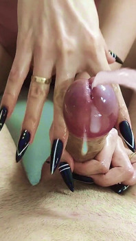 MILF Carefully Extracts Sperm From Her Stepson