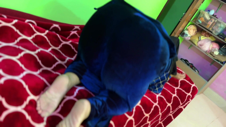 Your Boy's Cum: Culo grosso egiziana bella sorellastra calda apre il suo enorme...