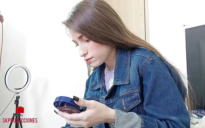 skpro_: My Stepsister Is Putting on Makeup for an Important Date...
