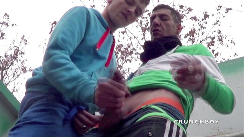 Raw French Bad boys: Romantika ošukaná striaght badboyem v exhib