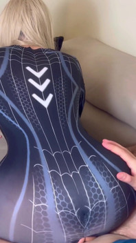 Busty Spider Girl Will Not Resist. She Wants Her Pussy Full of Cum. She Will Ride Hard Until Creampie