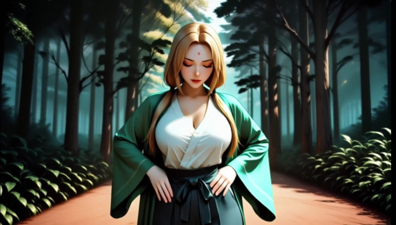Sdanimacionescol: 숲속의 Tsunade Jiraiya 야생 섹스와 온천 펠라 깊은 거유 금발 닌자 쓰네이드 자지 하드 애널 온천 워터 Ca