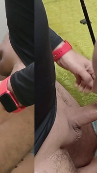 Fabiana's Footjob and Oral Sex