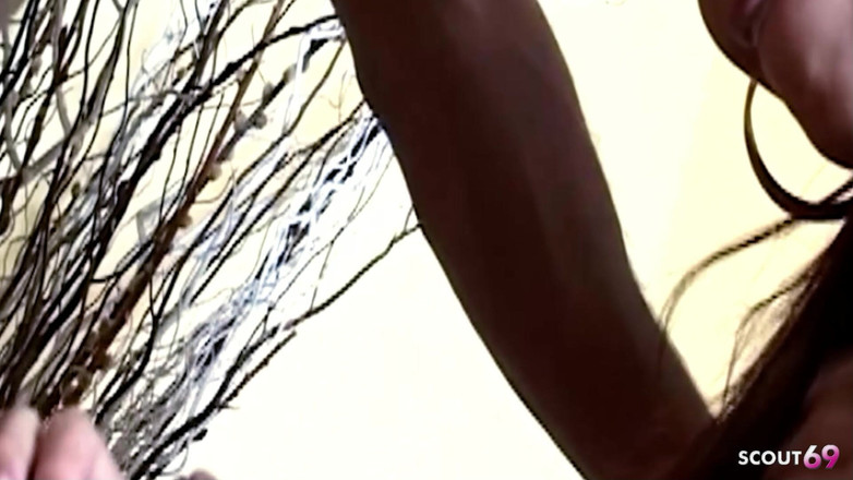 Shemale TS Collection: Une grosse bite noire baise une trans latine sexy dans...