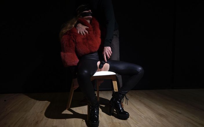 Otta Koi: Enjoying Male Domination and Orgasm Control in Fur Coat, Leather...