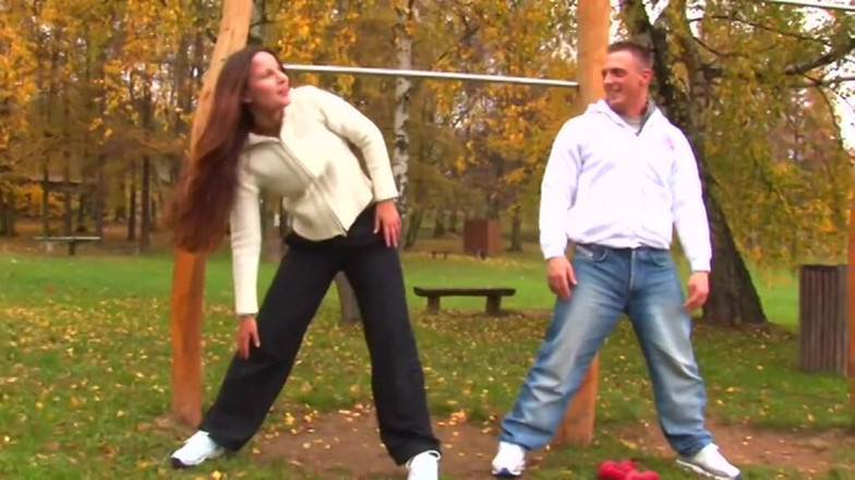 123XXX - Fucked Amateurs in Germany!: Ein brünetter deutscher teenager kann überall ficken