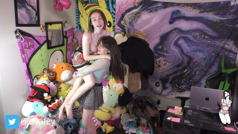 Ziva Fey: Ziva fey - ziva dan mewchii fey lagi asik ngentot dan...