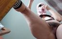 Amateur_MS: Bruna figa pelosa che balla nuda in giro per la...
