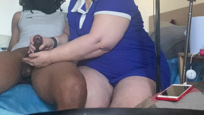Daddykane: Handy GILF Deals with Lovers Cock with Oily Massage