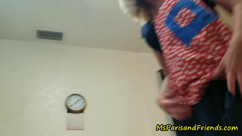 Ms Paris and Friends: Stepaunt Paris seduces her stepnephew