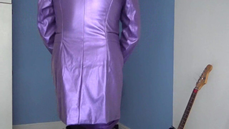 Leather Kirsten: Purple Leather