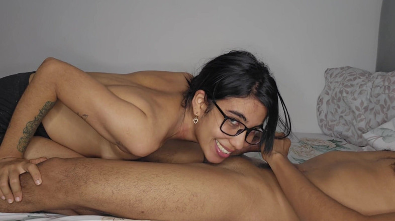 Carahoney: She Empties My Balls After This Oral Creampie. My Cock...