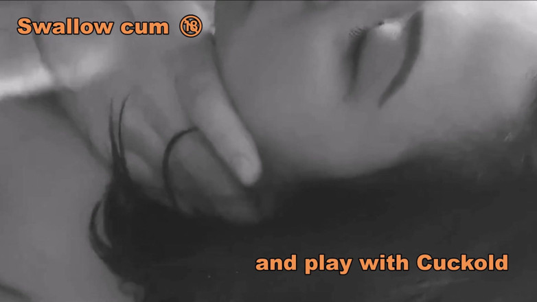 Cuckoby: 바람난 남편 앞에서 정액 삼키기