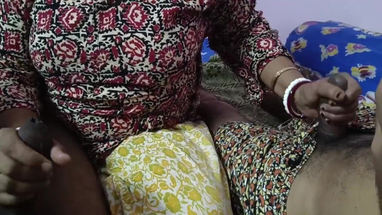 bengalihousewife: 인도 벵골 주부 핸잡 2 자지