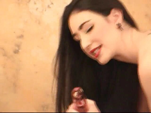 Spungy Gunk Films: Natalie minx - dildo di vetro rosa