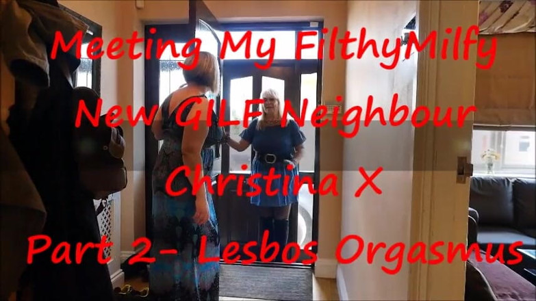 Shooting Star: Lesbian orgasms - Meeting my filthygilfy new neighbour Christina X – Part 2
