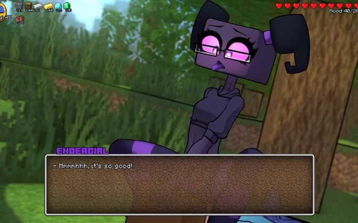 LoveSkySan69: Minecraft horny craft - bagian 14 - endergirl pussy oleh loveskysanhentai