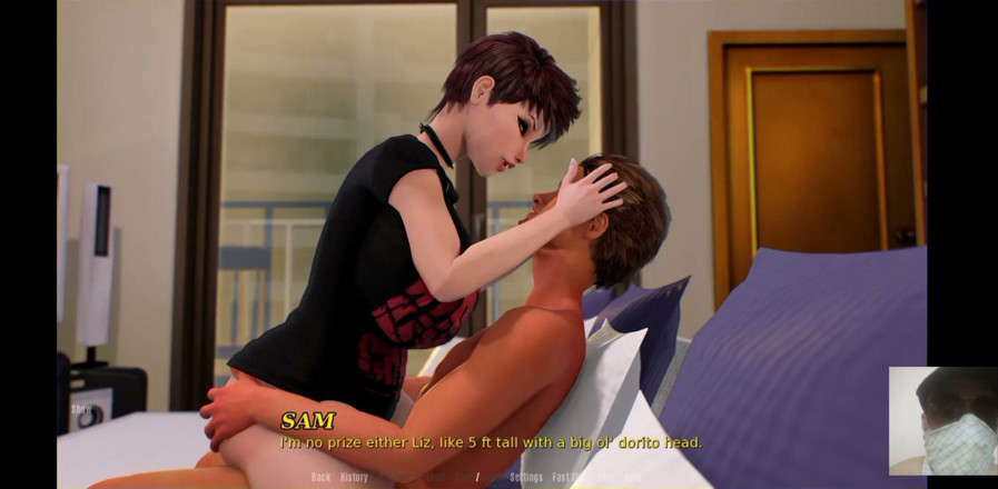 Dark Sam: My Tomboy Bestfriend Surprised Me in the Bath and Then...