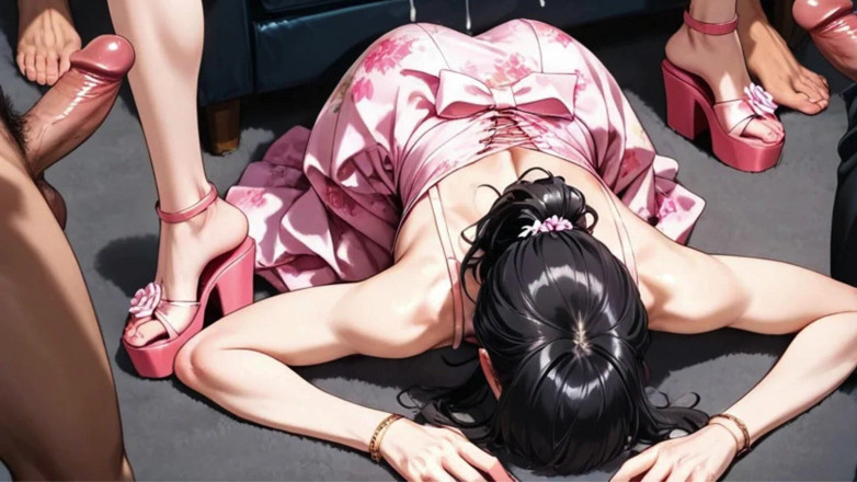 Real story futanari JOI: 总工程师的娘娘腔女儿在群交中把屁股给了建筑工人。