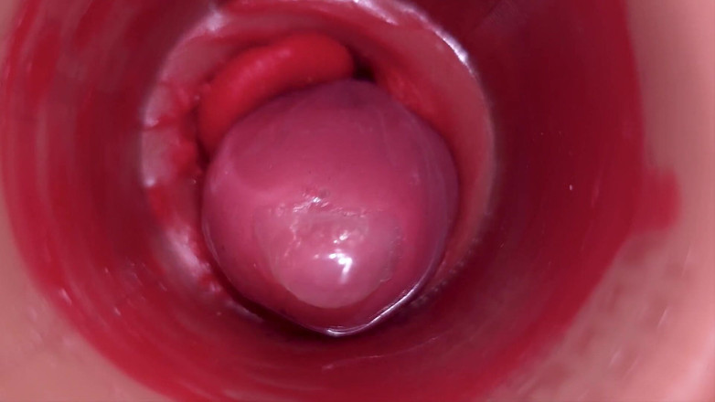 Ladybottox: Inside a Camgirl Cervix POV Camera in Vagina with Big...