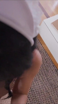 Big Butt French Maid Eloa Lombard Gapes Her Open Asshole Around My Cock in POV