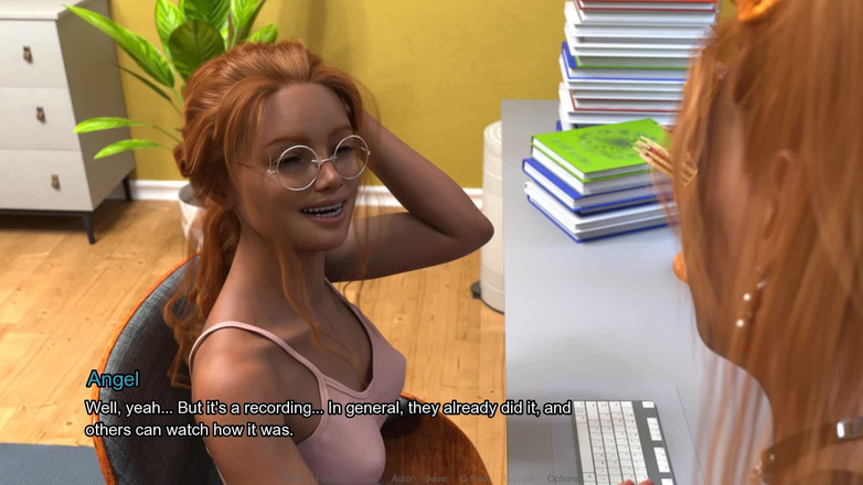 Futavision: Angel's Love: Roztomilá dívka na cestě transformovat se do Futy -...