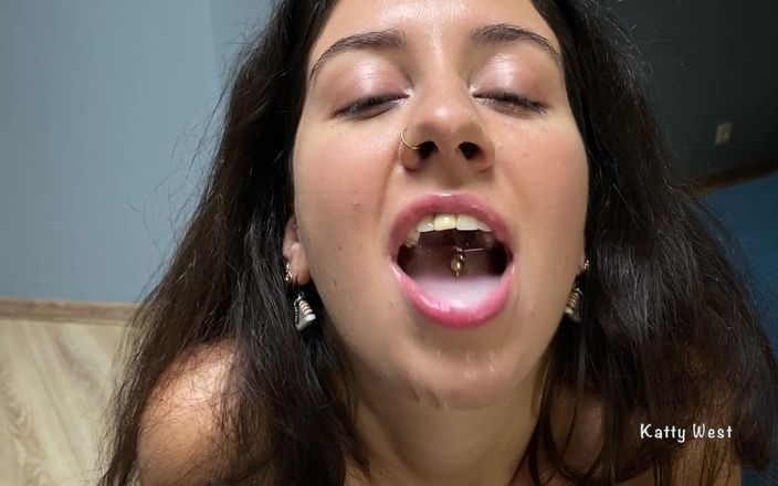 KattyWest: POV Cum in Mouth Video