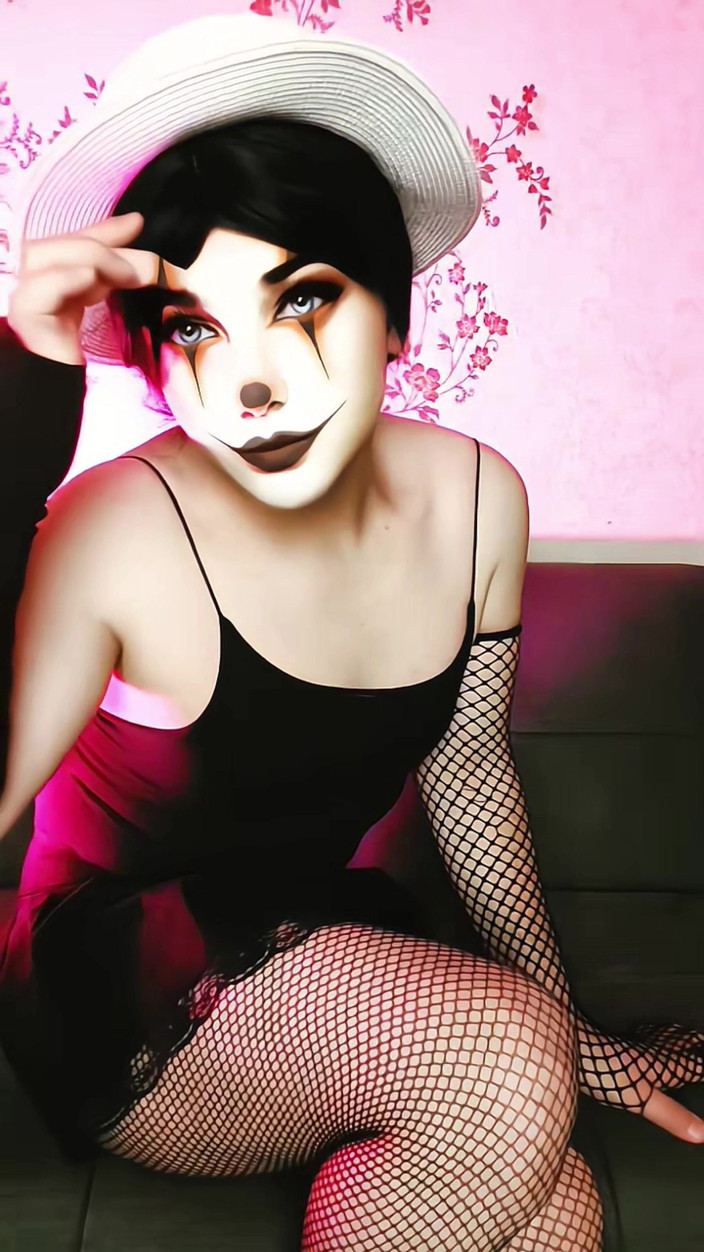 Kitty_Cross: Party Mini Dress Sissy White Body Big Ass Big Butt...