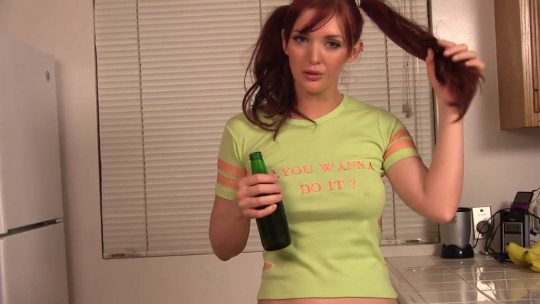 Eros JOI - Liberated Eye: Redhead house wife Veronica Ricci JOI solo
