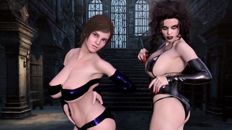 Kimdam Productions: Fggb 89 Bellatrix and Hermoine