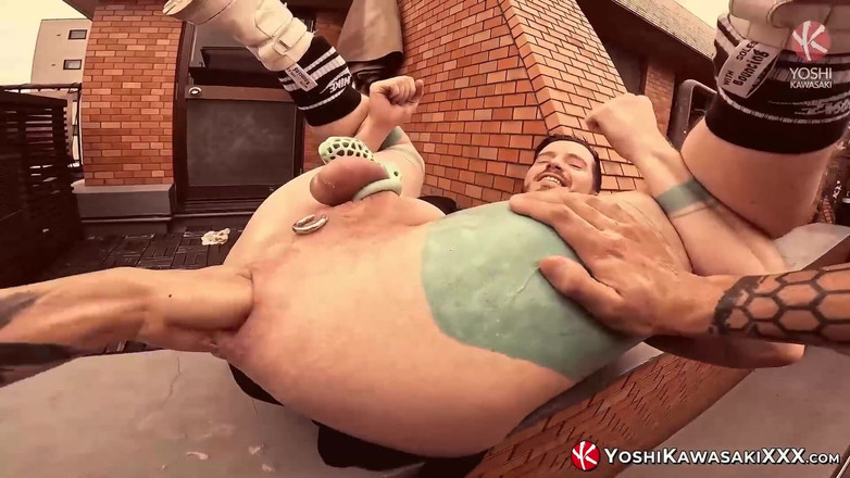 Yoshi Kawasaki XXX: Yoshikawasakixxx - Potetovaný Jock Axel Abysse prokázal hlubokou penetraci