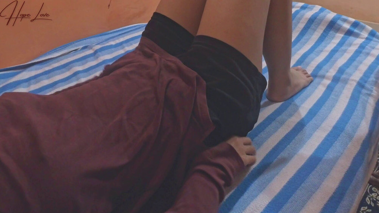 Hope Love: Ragazza asiatica teenager carina scopata dopo il college