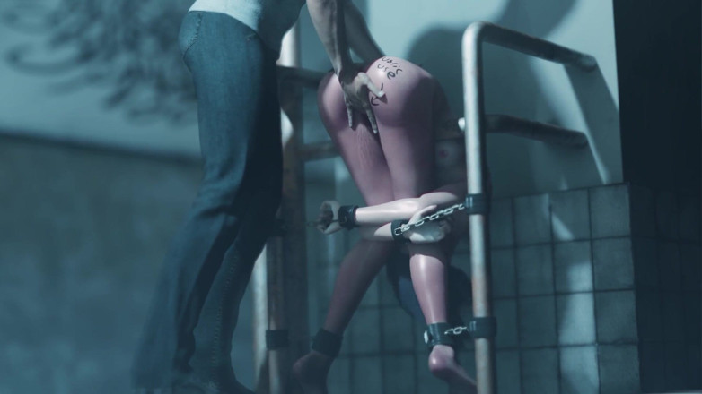 Velvixian 3D: Ada Wong Bathroom Bondage