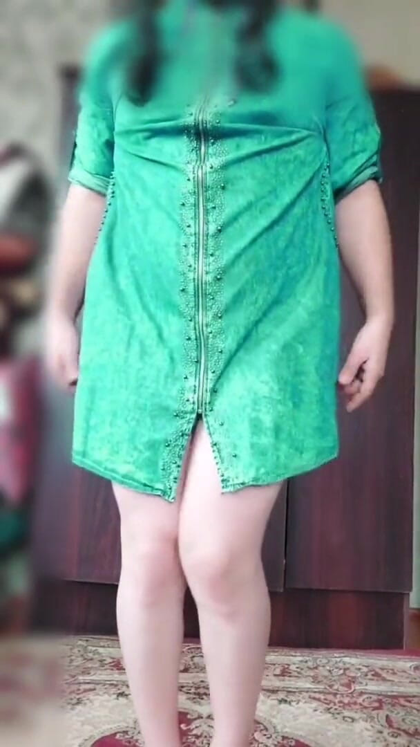 Kitty_Cross: Cute Green Ladyboy Hot Blonde BBW Sissy Femboy Crossdresser Amateur...