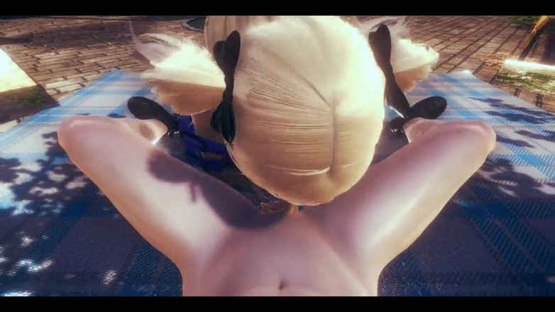 HentaiTubes: Genshin Impact Hentai - POV Fischl Boquete e Porra no Rosto...