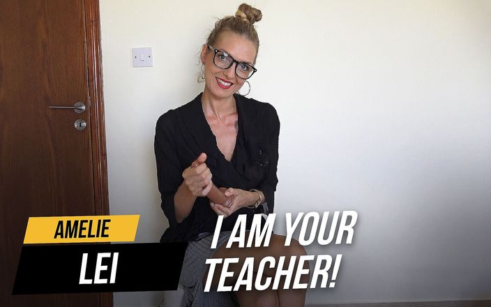 Amelie Lei: German: dominant JOI - I am your teacher!