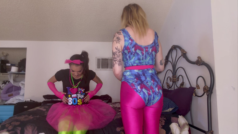 Kink in Time: Zara &amp; Ayla's Sultry '80s Fantasy 4K POV Ecstatic Bondage Play Awaits!