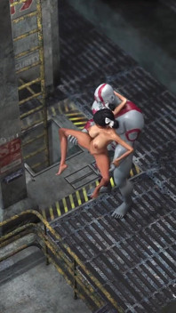 Ass fuck. Virgin college girl and a big monster in the industrial zone