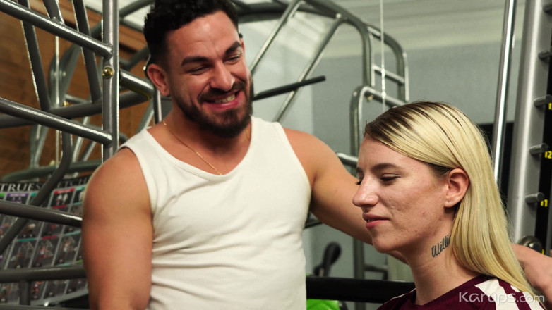 Karups POV: Jizzed on Gym Slut