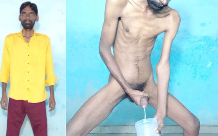 Rajesh Playboy 993: ラジェッシュプレイボーイ993自慰行為デカチンお尻をスパンキングし、瓶の中でイク