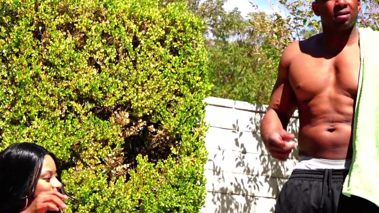 Radical Interracial: Tanned babe gets BBC facial