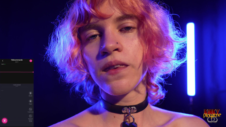 KinkyPlayzone: Lou's First Electro-play e Vibrator Experience - 4K