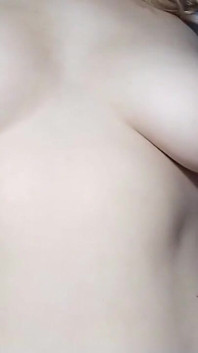 Busty MILF Masturbates Her Pink Nipples and Big Tits - Big Tits Solo - Awesome Solo Masturbation