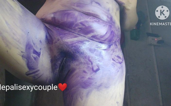 Nepalisexycouple: Holi Special - vriendje miss bij Holi